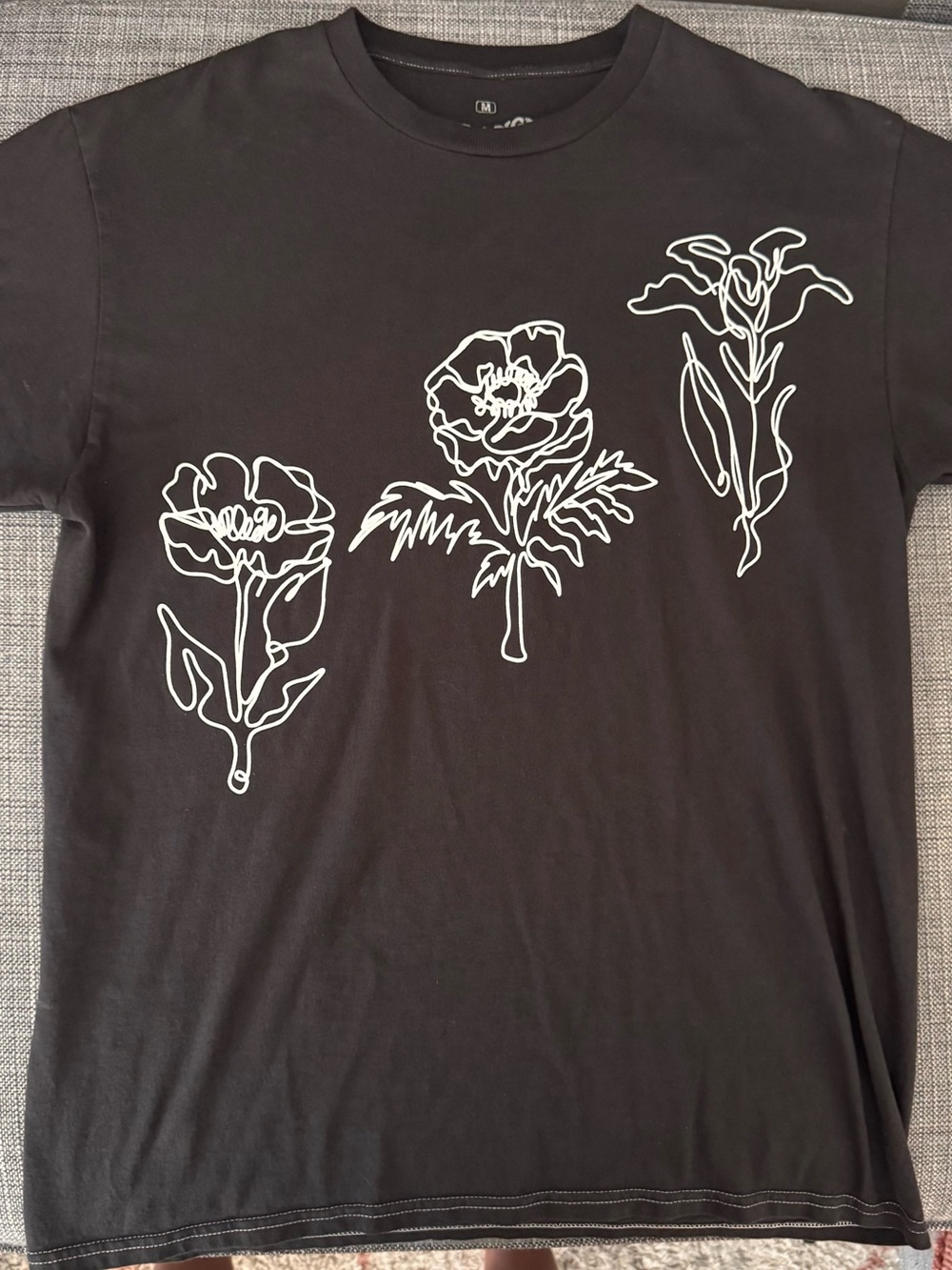 Strange Daze Medium Floral T-Shirt